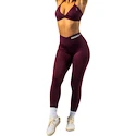 Leggings da donna Nebbia STRONG BEAUTY V-Cut Lace-Up Sculpting Leggings OWN YOUR POWER 426 dark red