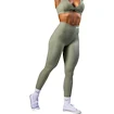 Leggings da donna Nebbia STRONG BEAUTY V-Cut Lace-Up Sculpting Leggings OWN YOUR POWER 426 light green