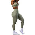 Leggings da donna Nebbia STRONG BEAUTY V-Cut Lace-Up Sculpting Leggings OWN YOUR POWER 426 light green