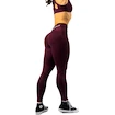 Leggings da donna Nebbia STRONG BEAUTY V-shaping Belt Leggings 425 dark red