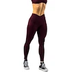 Leggings da donna Nebbia STRONG BEAUTY V-shaping Belt Leggings 425 dark red