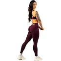 Leggings da donna Nebbia STRONG BEAUTY V-shaping Belt Leggings 425 dark red