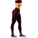 Leggings da donna Nebbia STRONG BEAUTY V-shaping Belt Leggings 425 dark red