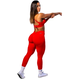 Leggings da donna Nebbia TOTALLY SEAMLESS High-Waist Leggings MAXIMUM PUSH-UP 302 red