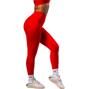 Leggings da donna Nebbia TOTALLY SEAMLESS High Waisted Push-Up Leggings 303 red
