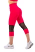 Leggings sportivi Nebbia 3/4 a vita alta 406 rosa