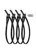 Lucchetto per bicicletta Hiplok  Lock Z Lok 4 Pack All Black (Zlk4Ab)