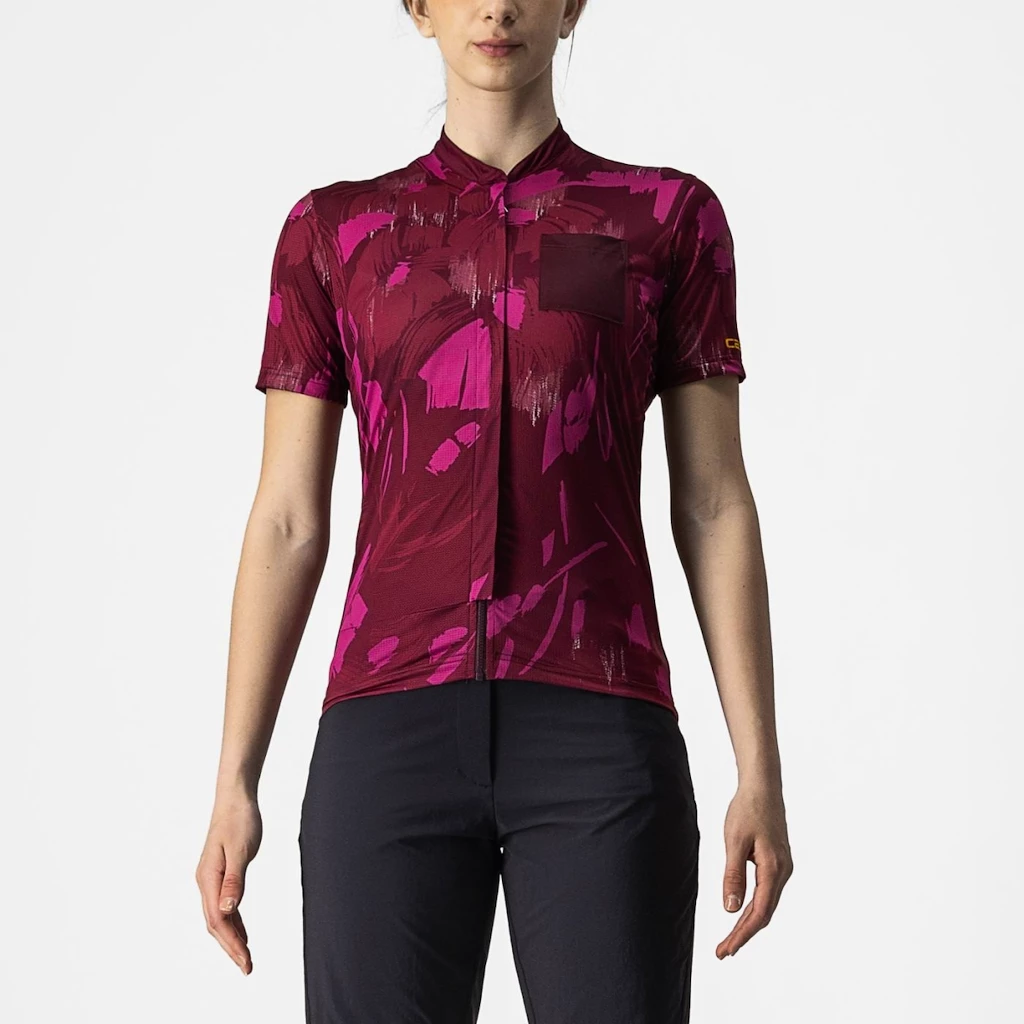 Maglia da ciclismo da donna Castelli  Unlimited Sentiero