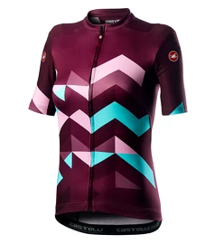 Maglia da ciclismo da donna Castelli Unlimited W Jersey Sangria