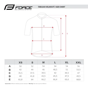 Maglia da ciclismo da donna Force  Force Dash Lady blue