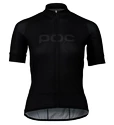 Maglia da ciclismo da donna POC  W's Essential Road Logo Jersey Uranium Black