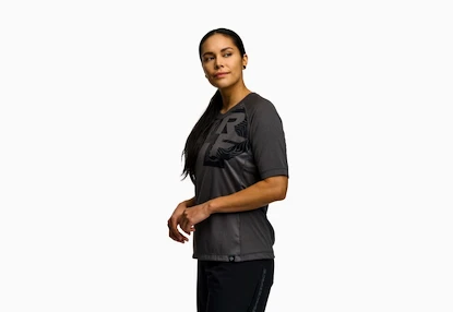 Maglia da ciclismo da donna Race Face  Nimby SS Black M