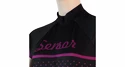 Maglia da ciclismo da donna Sensor  Cyklo Dots Black