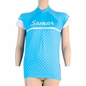 Maglia da ciclismo da donna Sensor  Cyklo Dots Blue