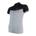 Maglia da ciclismo da donna Sensor  Cyklo Motion Grey/Black