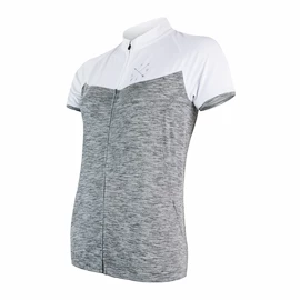 Maglia da ciclismo da donna Sensor Cyklo Motion Grey/White