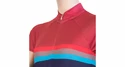 Maglia da ciclismo da donna Sensor  Cyklo Summer Stripe Blue/Lilla