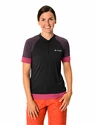 Maglia da ciclismo da donna VAUDE  Altissimo Q-Zip Shirt Black