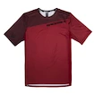 Maglia da ciclismo da uomo Race Face  INDY SS Dark Red L