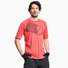 Maglia da ciclismo da uomo Race Face Trigger SS Rouge