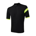 Maglia da ciclismo da uomo Sensor  Cyklo Classic Black/Neon Yellow S