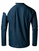 Maglia da ciclismo da uomo VAUDE  Moab VI Longsleeve Dark sea