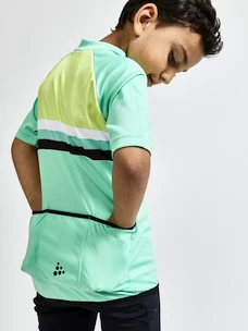 Maglia da ciclismo per bambini Craft Keep WARM Bike Junior green