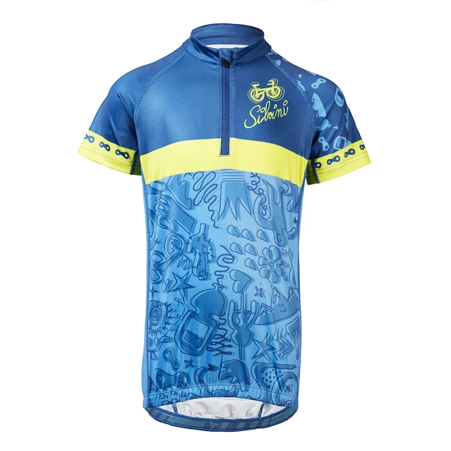 Maglia da ciclismo per bambini Silvini  Scrivia 122 - 128 cm
