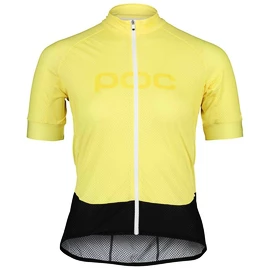 Maglia da ciclismo POC Essential Road Logo Jersey Sulfur Yellow
