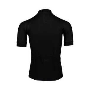 Maglia da ciclismo POC  Essential Road Logo Jersey Uranium Black