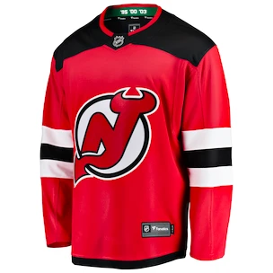 Maglia da uomo Fanatics Breakaway Breakaway Jersey NHL New Jersey Devils red home