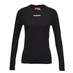 Maglietta a compressione CCM  LS Training Tee Black Senior S