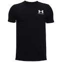 Maglietta da bambino Under Armour  Sportstyle Left Chest SS Black S