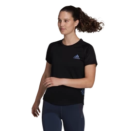 Maglietta da donna adidas Adizero Tee Black