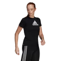 Maglietta da donna adidas  Primeblue Designed 2 Move Logo Sport Black