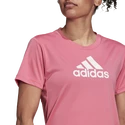 Maglietta da donna adidas  Primeblue Designed 2 Move Logo Sport Tee Rose Tone