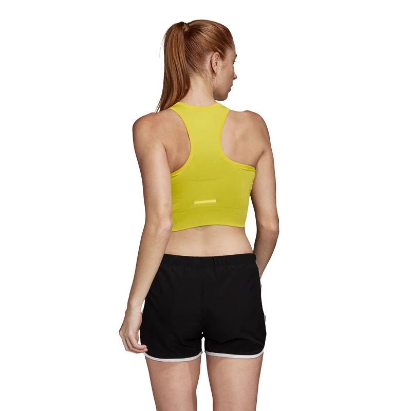 Maglietta da donna adidas  Primeknit Crop S