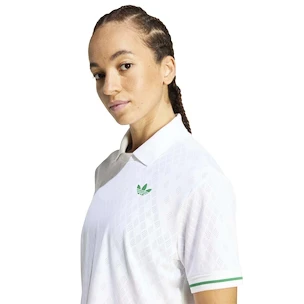 Maglietta da donna adidas  Tennis Pro Climacool Polo Shirt White