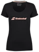 Maglietta da donna Babolat  Exercise Babolat Tee Women Black