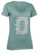 Maglietta da donna Babolat  Exercise Message Tee Women Trellis