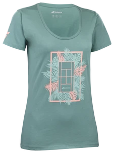 Maglietta da donna Babolat  Exercise Message Tee Women Trellis M