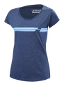 Maglietta da donna Babolat  Exercise Stripes Tee Estate Blue