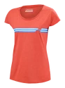 Maglietta da donna Babolat  Exercise Stripes Tee Poppy Red