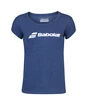 Maglietta da donna Babolat  Exercise Tee Blue