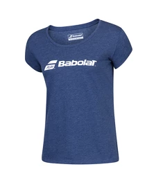Maglietta da donna Babolat Exercise Tee Blue