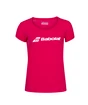 Maglietta da donna Babolat  Exercise Tee Red