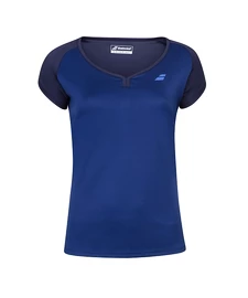 Maglietta da donna Babolat Play Cap Sleeve Top Blue