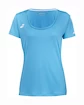 Maglietta da donna Babolat  Play Cap Sleeve Top Women Cyan Blue