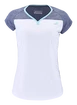 Maglietta da donna Babolat  Play Cap Sleeve Top Women White/Blue
