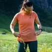 Maglietta da donna Bergans  Floyen Wool Tee Orange